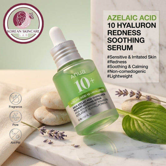 Anua Azelaic Acid 10 + Hyaluron Redness Soothing Serum