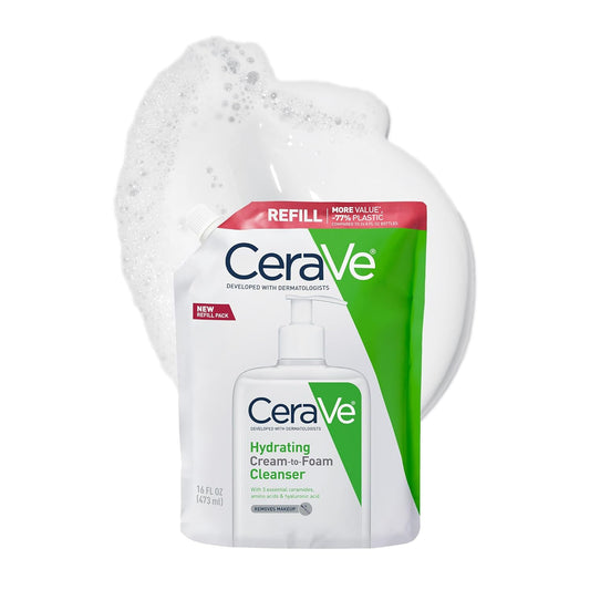 CeraVe Hydrating Cream-to-Foam Cleanser Refill