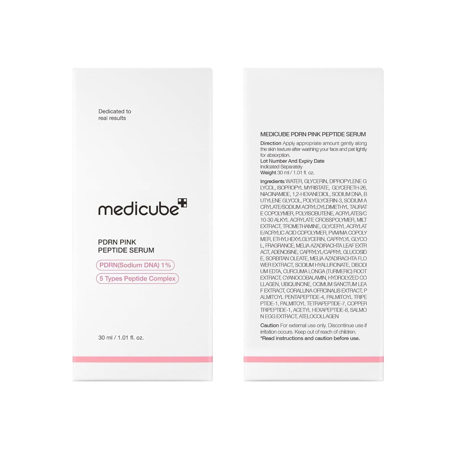 Medicube pdrn pink peptide serum