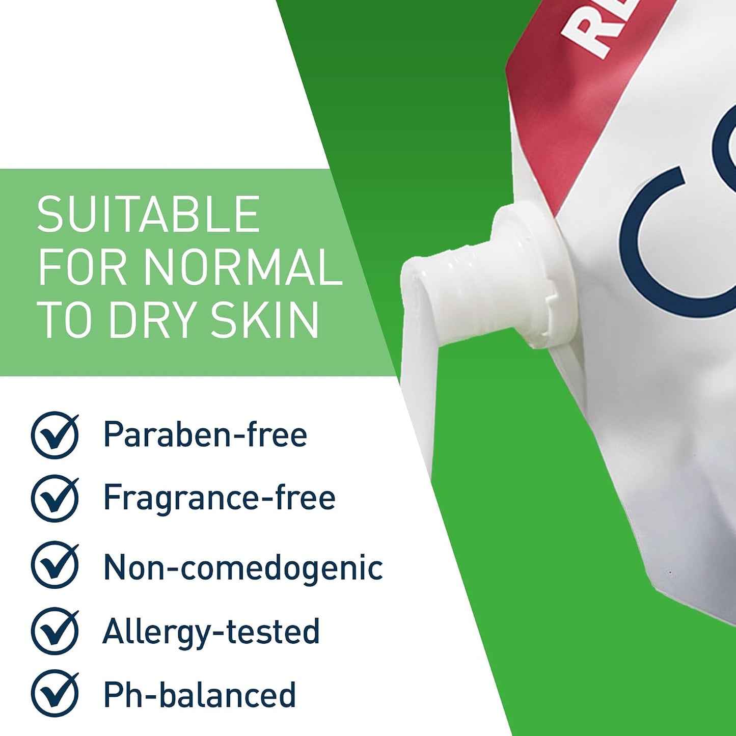 CeraVe Hydrating Cream-to-Foam Cleanser Refill