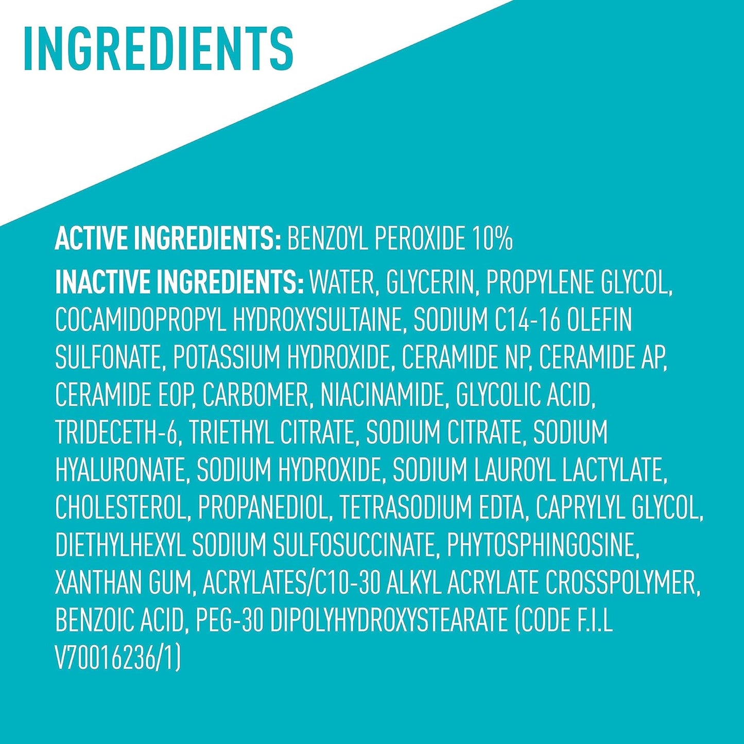CeraVe Acne Foaming Cream Wash