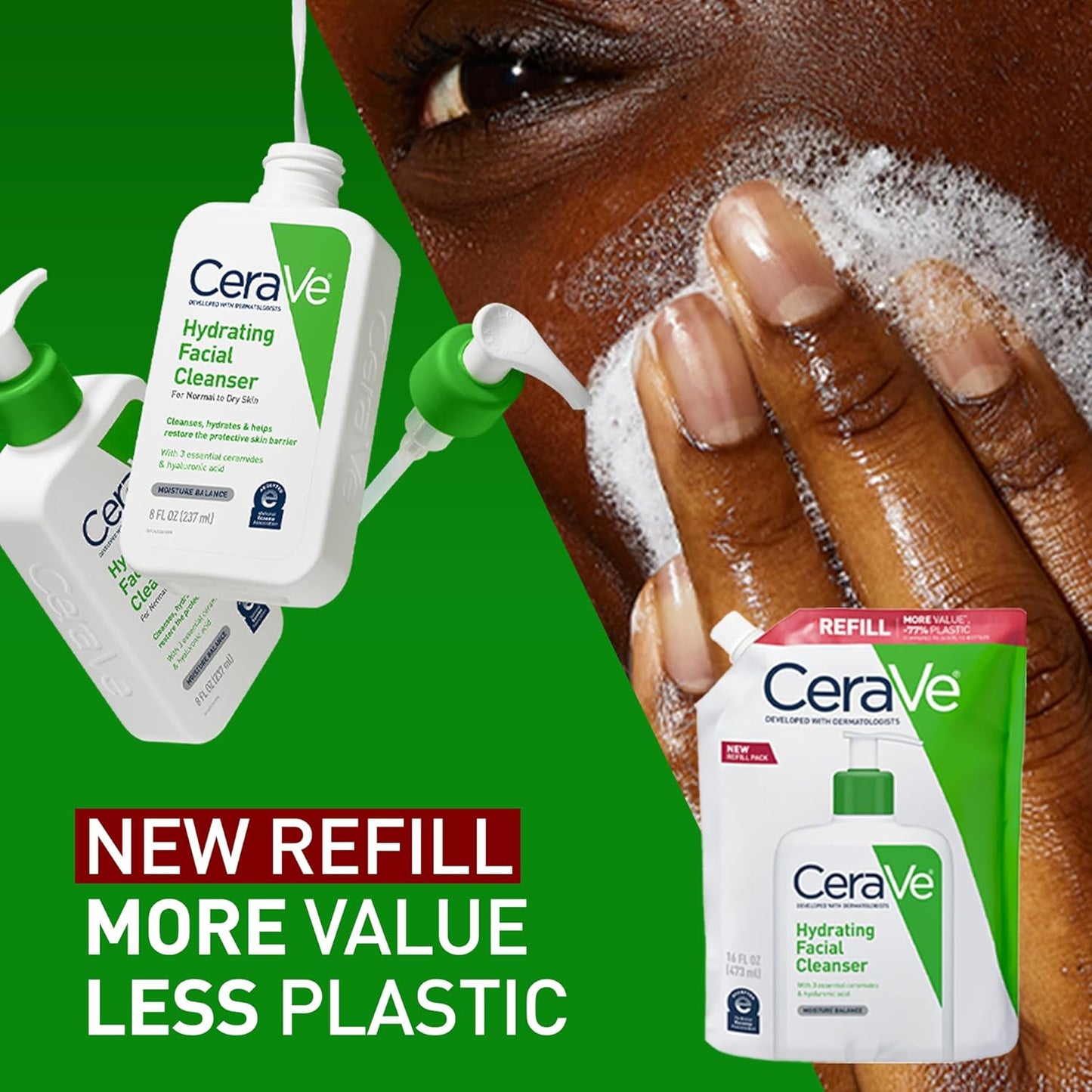 CeraVe Hydrating Facial Cleanser Refill