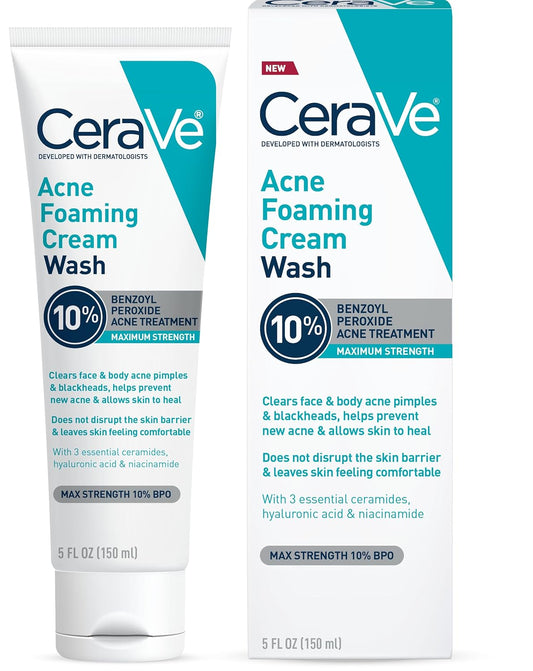 CeraVe Acne Foaming Cream Wash