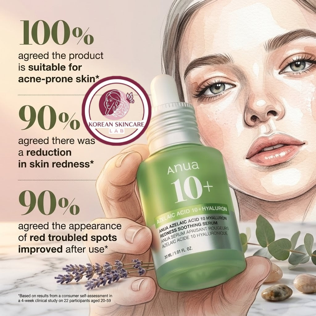 Anua Azelaic Acid 10 + Hyaluron Redness Soothing Serum