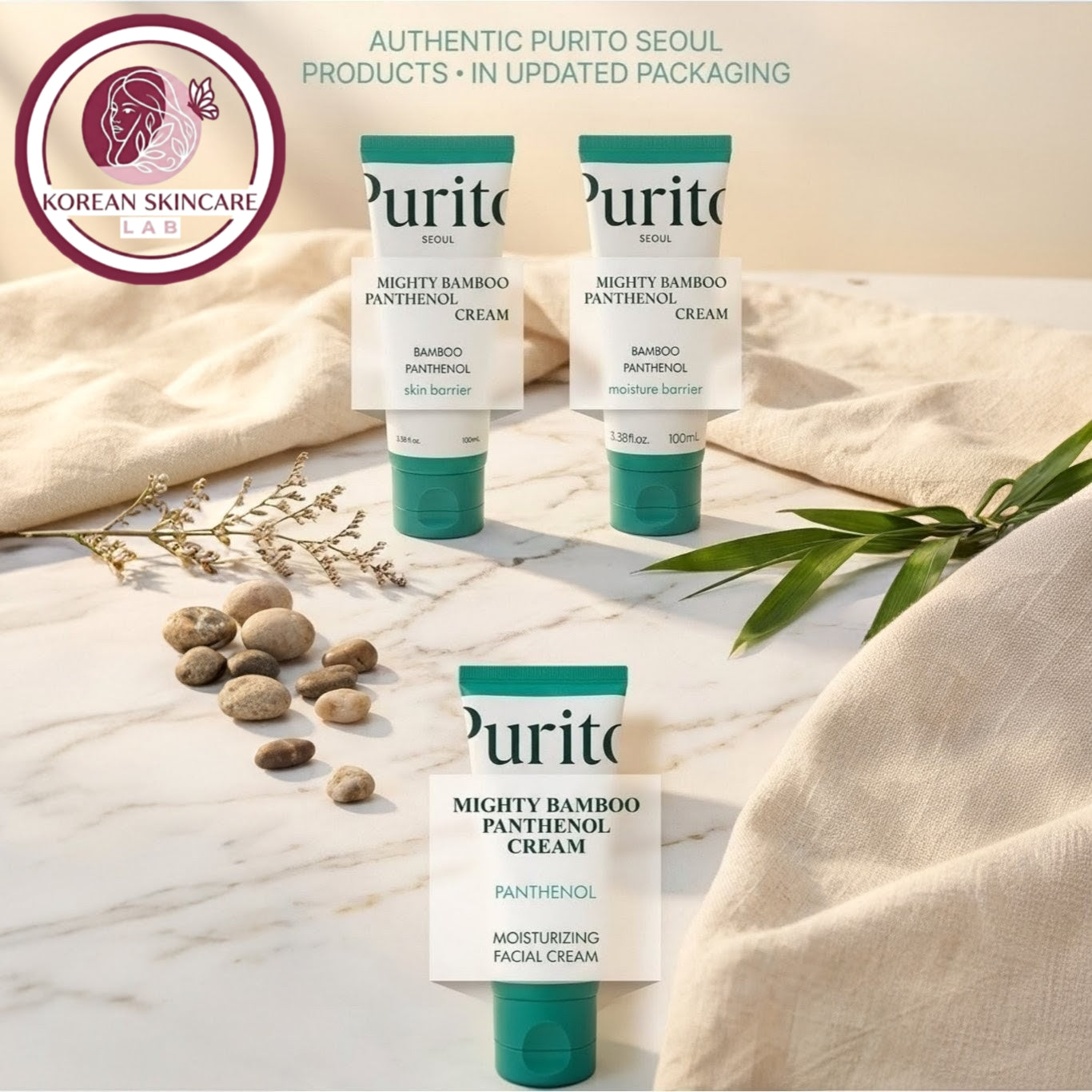Purito Mighty Bamboo Panthenol Cream