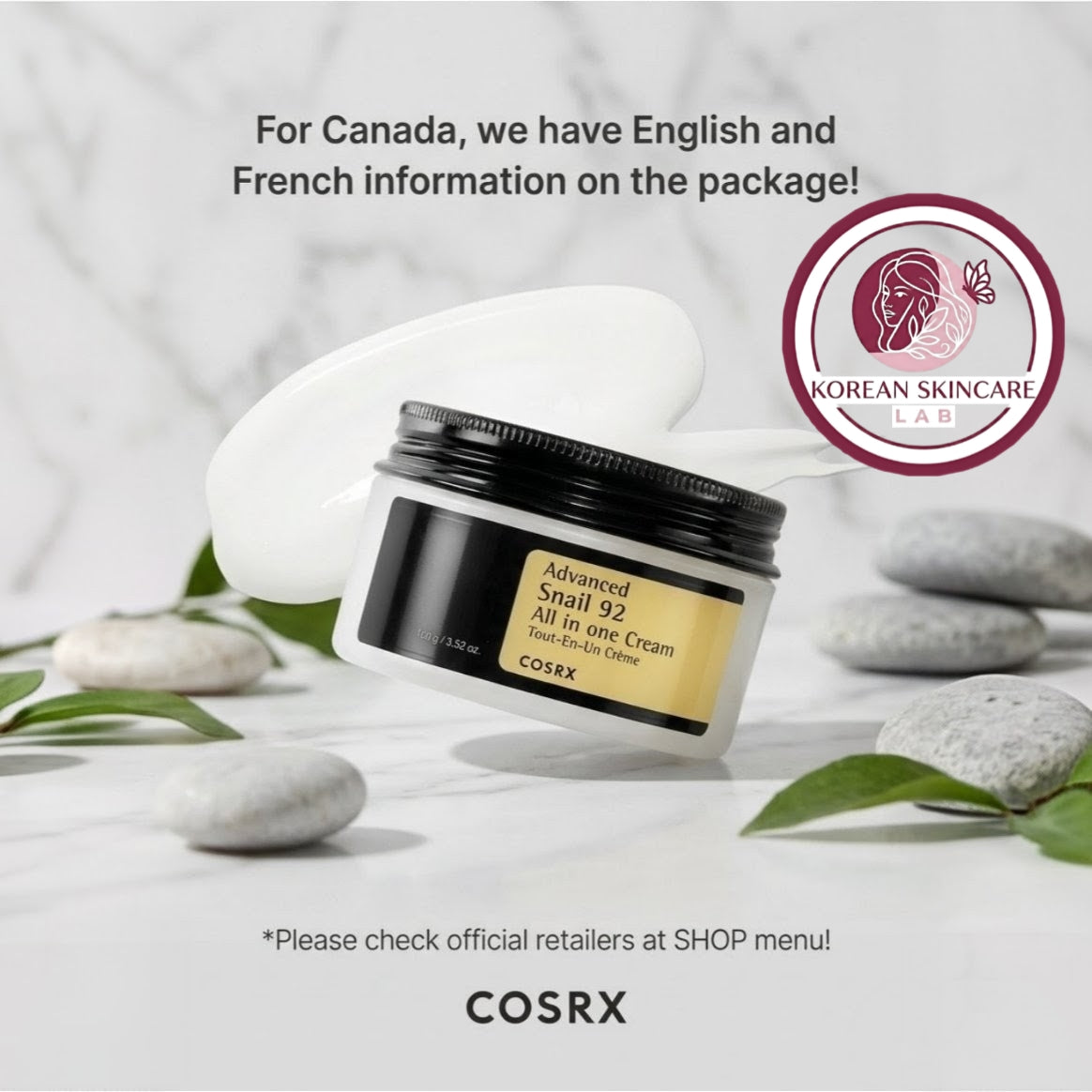 COSRX Advanced Snail 92 All in one Cream