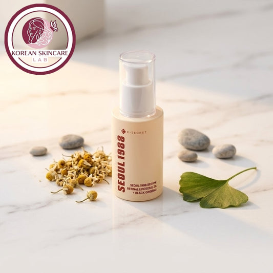 K-Secret Seoul 1988 Serum: Retinal Liposome 2% + Black Ginseng