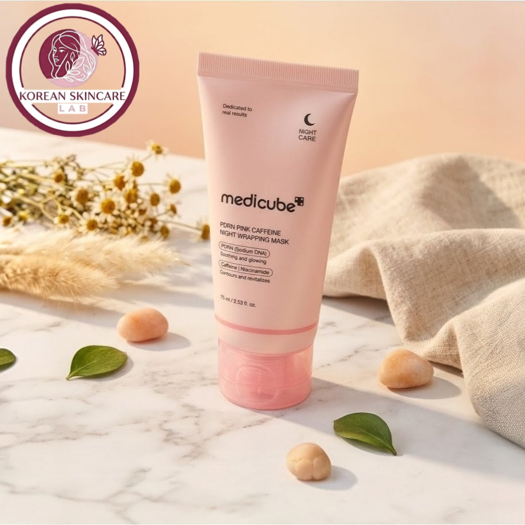 Medicube PDRN Pink Caffeine Night Wrapping Mask
