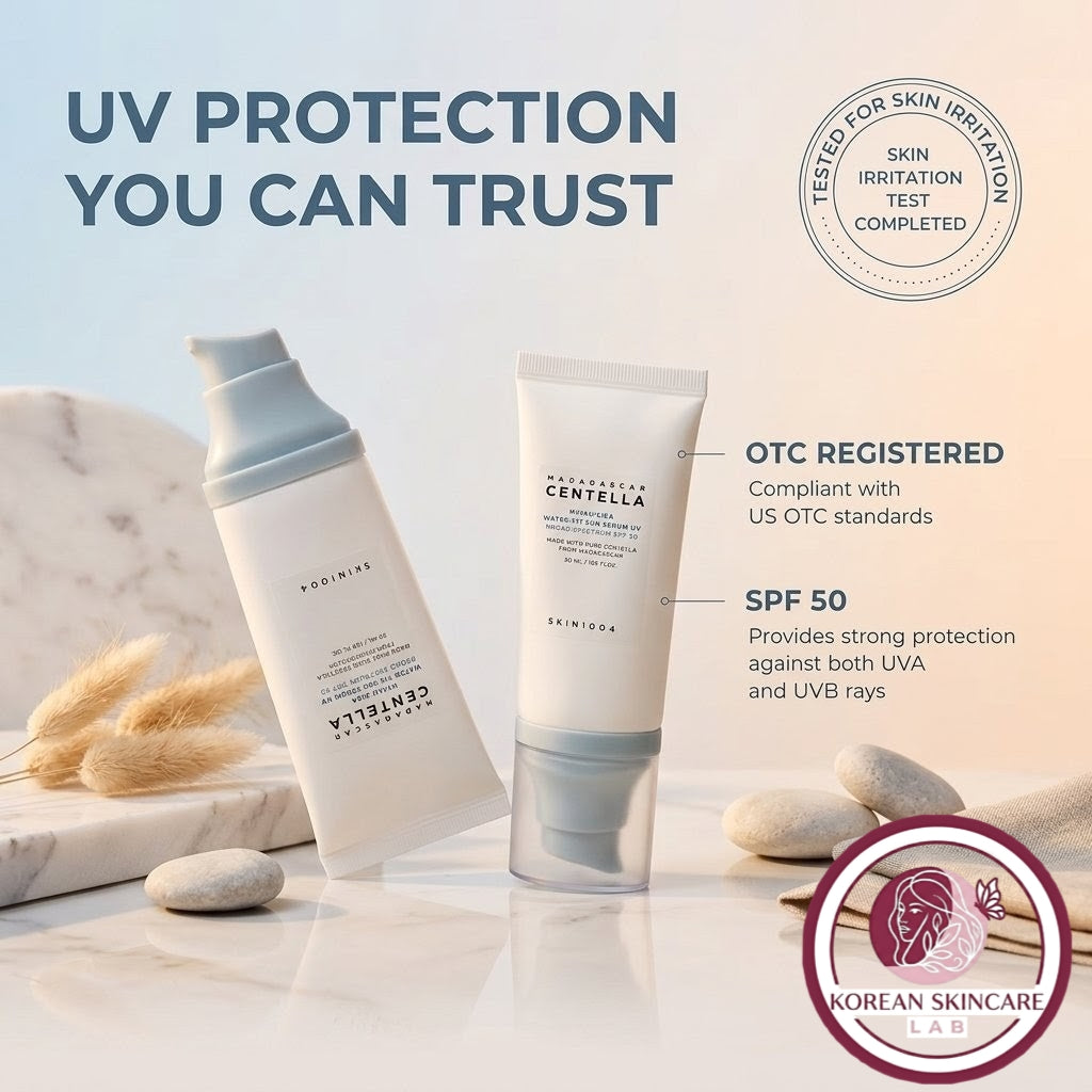 SKIN1004 Madagascar Centella Hyalu-Cica Water-Fit Sun Serum