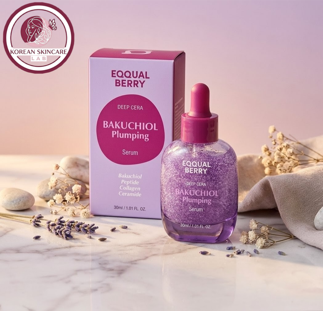 EQQUALBERRY Deep Cera Bakuchiol Plumping Serum 30 ml - 50ml
