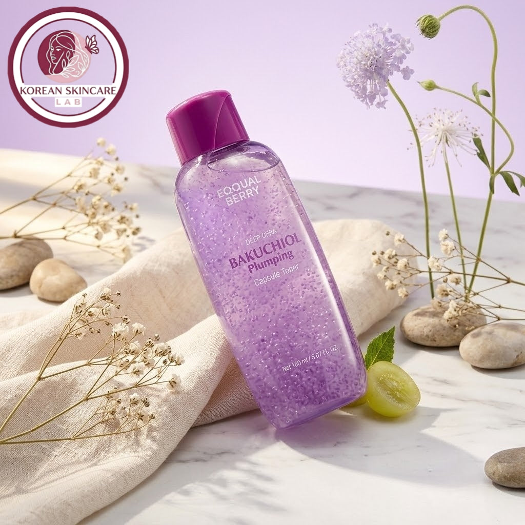 EQQUALBERRY Deep Cera Bakuchiol Plumping Serum 30 ml - 50ml