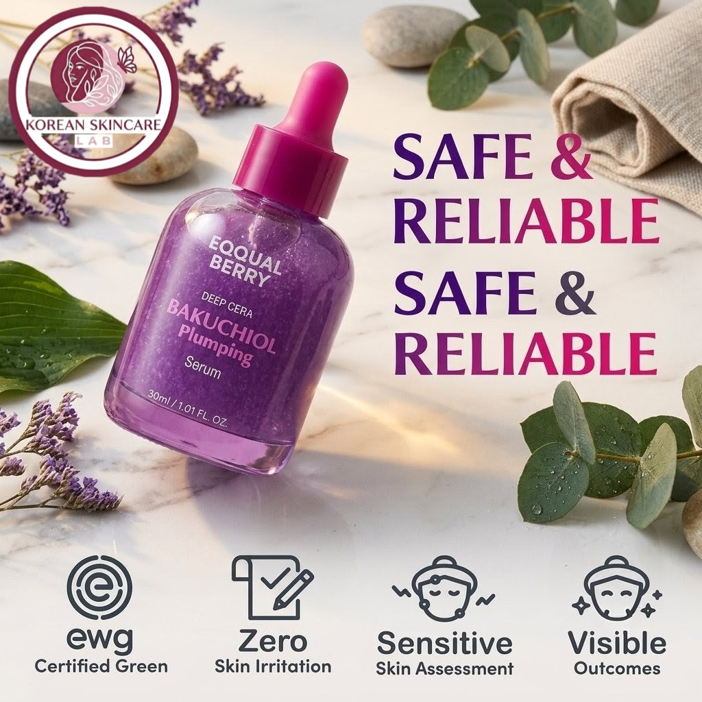 EQQUALBERRY Deep Cera Bakuchiol Plumping Serum 30 ml - 50ml