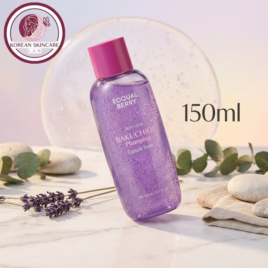 EQQUALBERRY Deep Cera Bakuchiol Plumping Serum 30 ml - 50ml