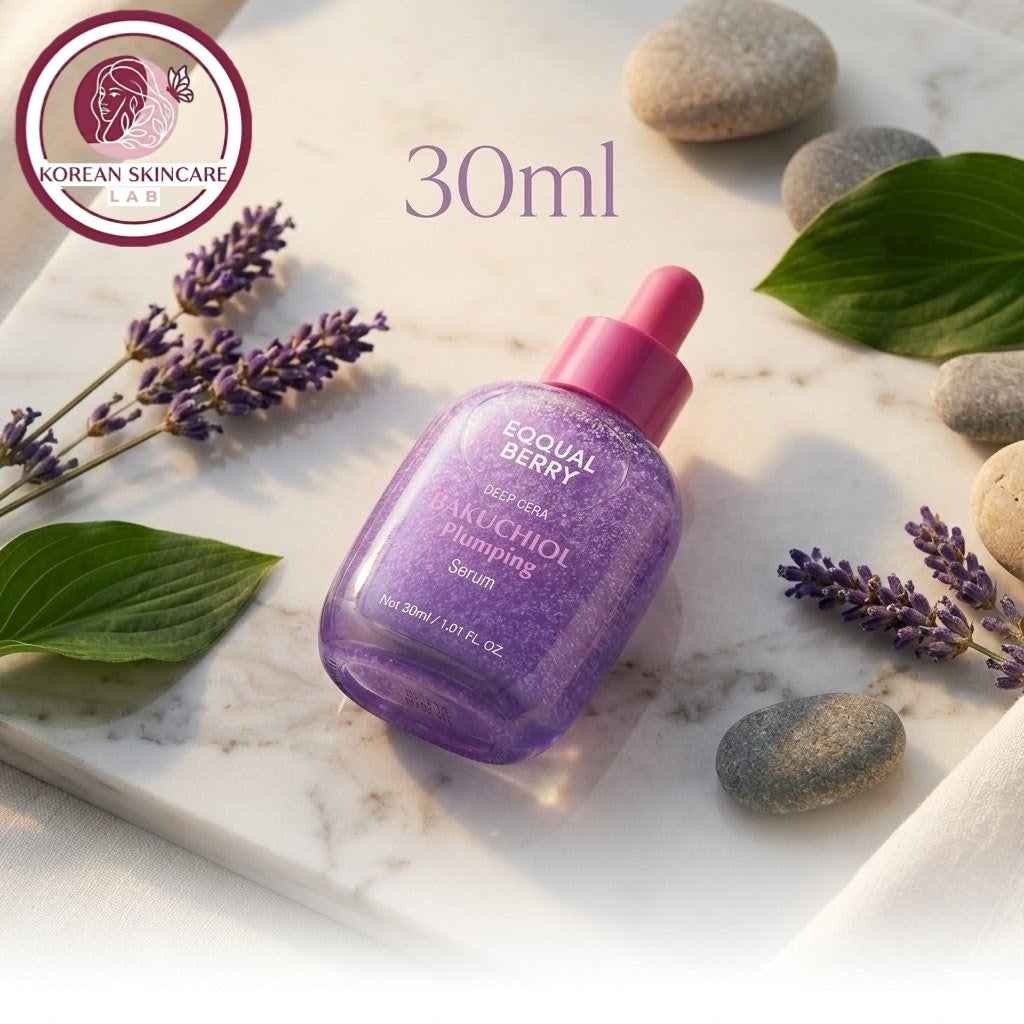 EQQUALBERRY Deep Cera Bakuchiol Plumping Serum 30 ml - 50ml