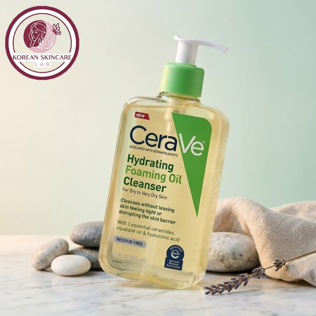 CeraVe Hydrating Foaming Oil Cleanser