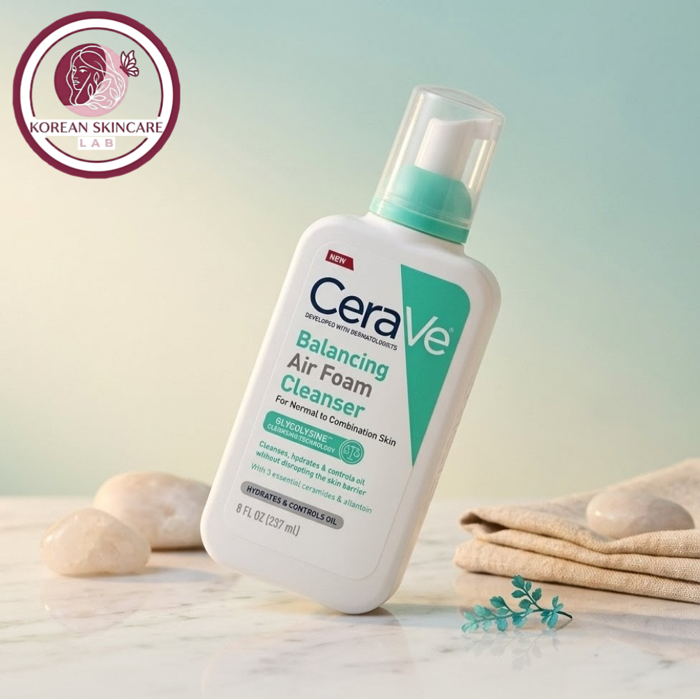 CeraVe Balancing Air Foam Facial Cleanser